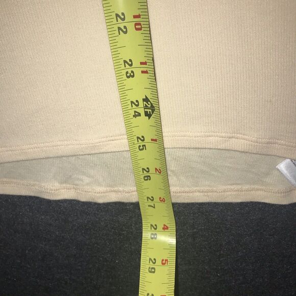 Athleta With Ease Ribbed Racerback Tank Top Large Light‎ Peach Orange Ribbed - Picture 11 of 11